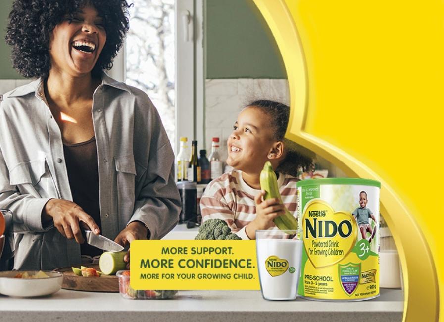 Nido +3 Home page banner